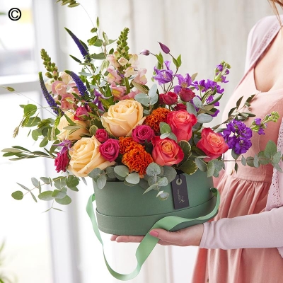 Premium Mothers Day Bright Hatbox