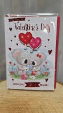 2 hearts card